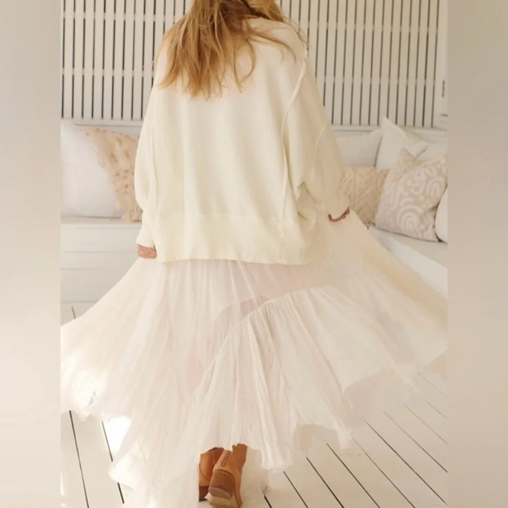 NWT Free People Camden New York Sweatshirt - Picture 4 of 16